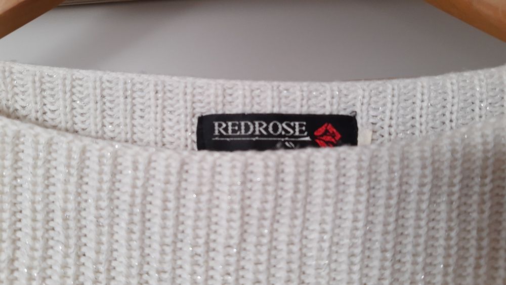 Sweterek biały  r. M.