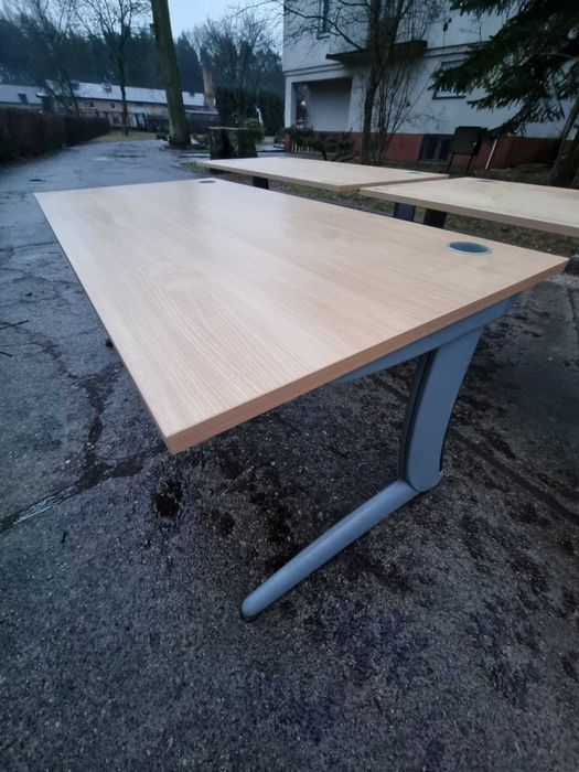 Biurko buk 160x80cm biurka stoły biuro