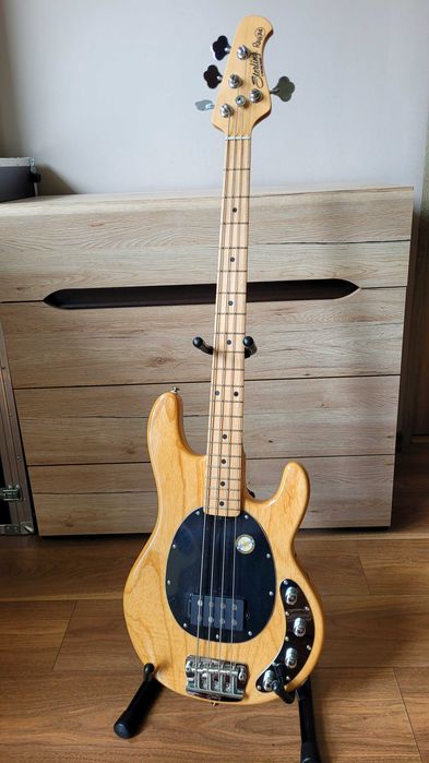Gitara basowa Sterling Ray34 NAT + pokrowiec. Super Stan!