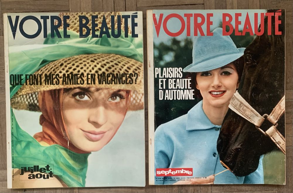 Revistas votre beaute 1961