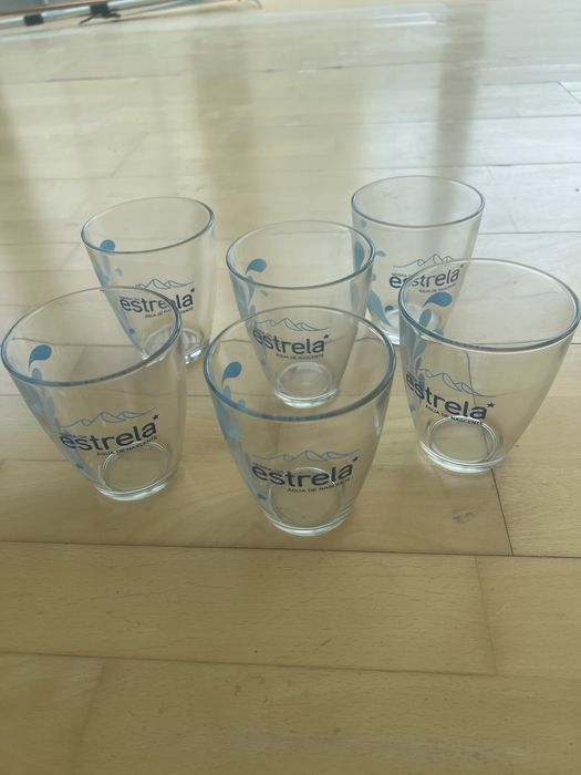 Copos de agua e Canecas de cerveja novos