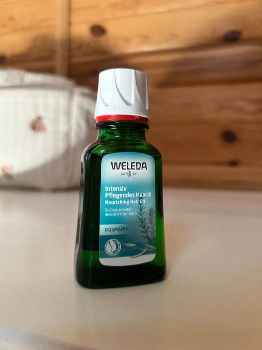 масло для волосся weleda