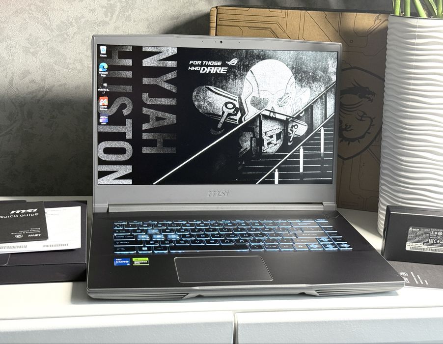 MSI/2025рік/RTX3050/i5-12th/144Hz/Пишіть перед замовленяя!! (Б/У)