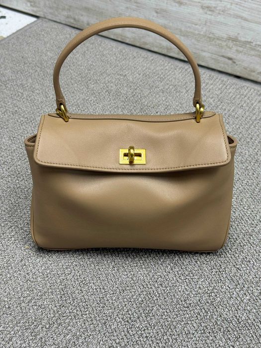 Невелика бежева сумочка Balenciaga Баленсіага оригінал, є документи