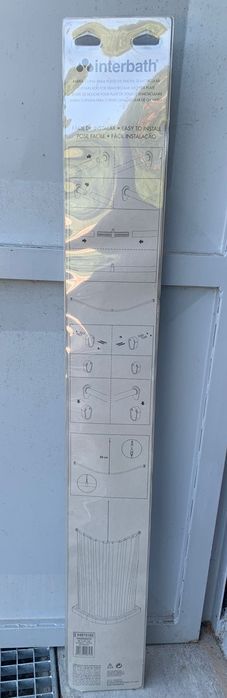 Suporte cortina duche