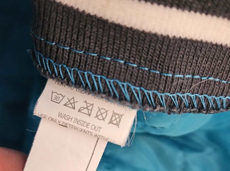 Kurtka Dziecięca Racoon Rozpinana Morski Rozmiar 104/4Y