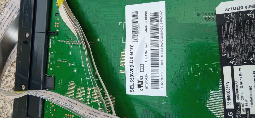 Matherbod TV LG nano cel