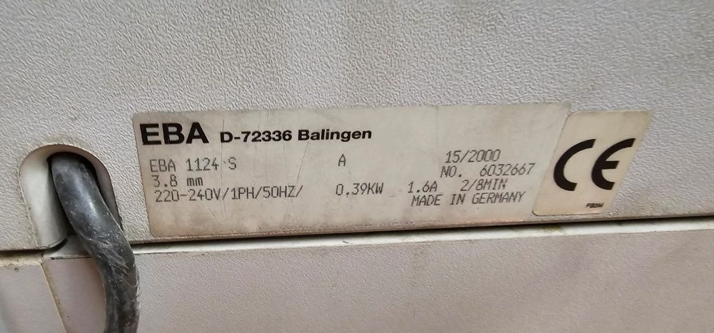 Niszczarka do papieru EBA 1124s