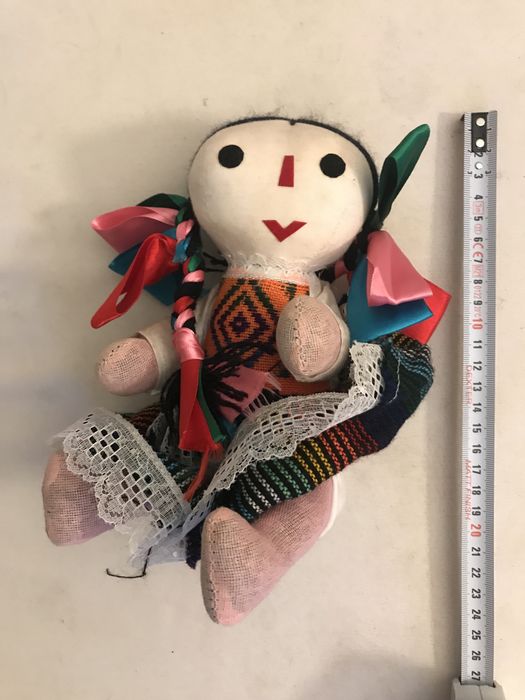 Boneca antiga de pano.