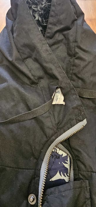 Kurtka zimowa Diverse, gruba, ocieplana z kapturem