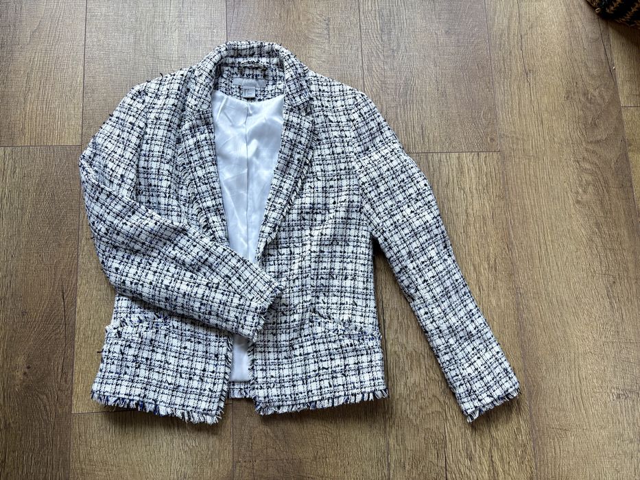 Marynarka tweedowa 34 h&m
