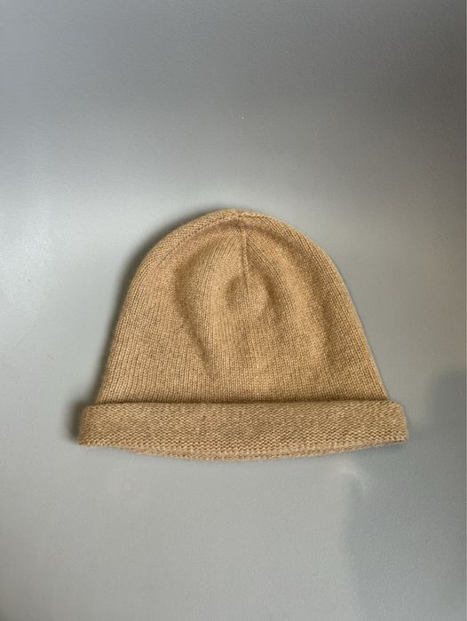 Кашемировая шапка COS в бежевом цвете (оригинал)
