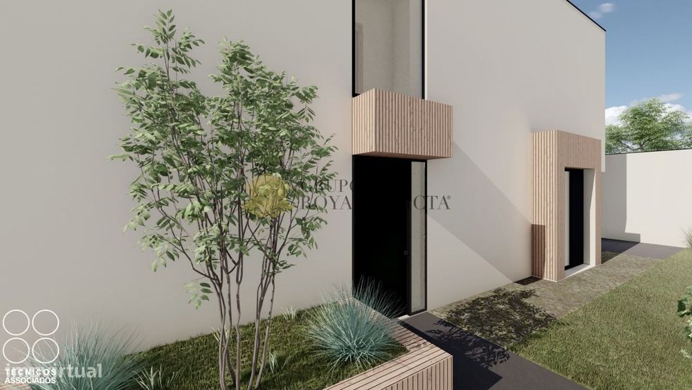 Moradia geminada V3 Superior em construção na Trofa