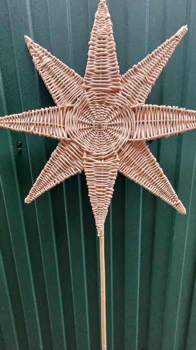 Зірка Різдвяна велика плетена