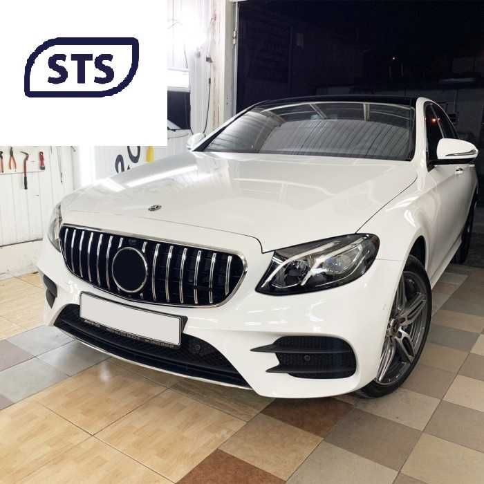 Решетка передняя Mercedes W213 2016-2019 Решітка радіатора AMG GT