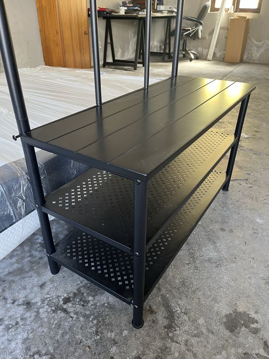 Cabide c/ banco e arrumação / sapateira (Pinnig _ Ikea)