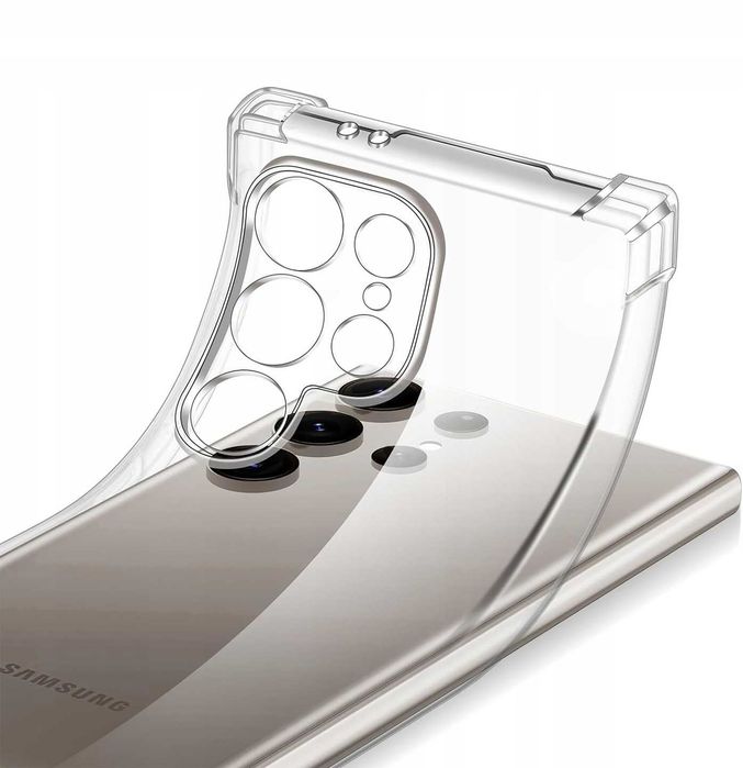 Etui Anti-Shock do Samsung Galaxy S24 Ultra + Szkło Hartowane