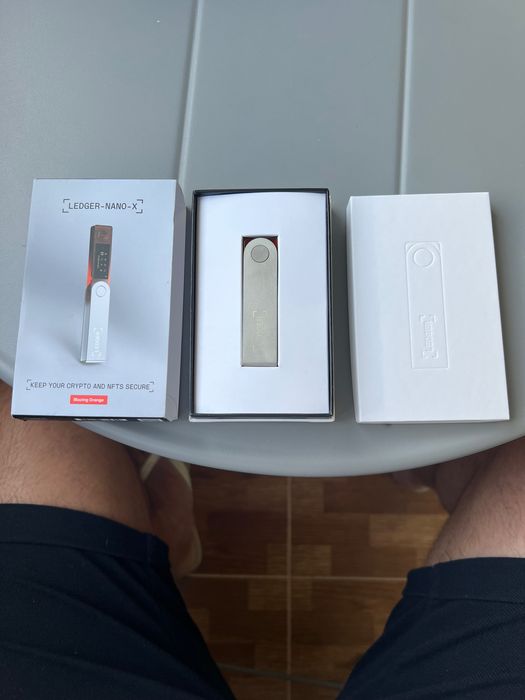 LEDGER NANO X  100€ blazing Orange cripto crypto