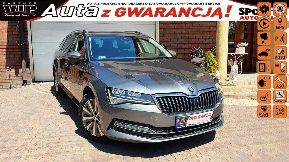 Skoda Superb STYLE, 2.0TDI 200KM,Wirutal kokpit,DSG,Salon PL,serwis,F.VAT23,leasing