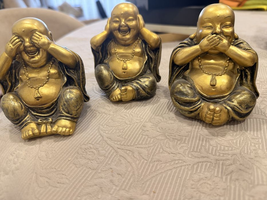 3 budas cego , surdo, mudo