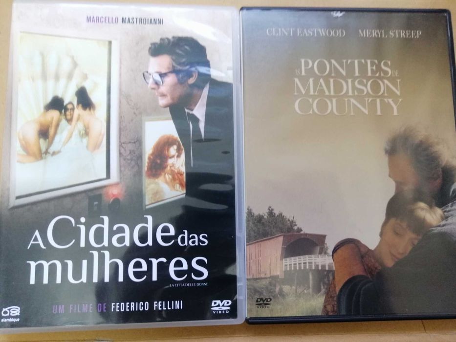 A cidade mulheres Fellini As Pontes Madison County Clint EastWood