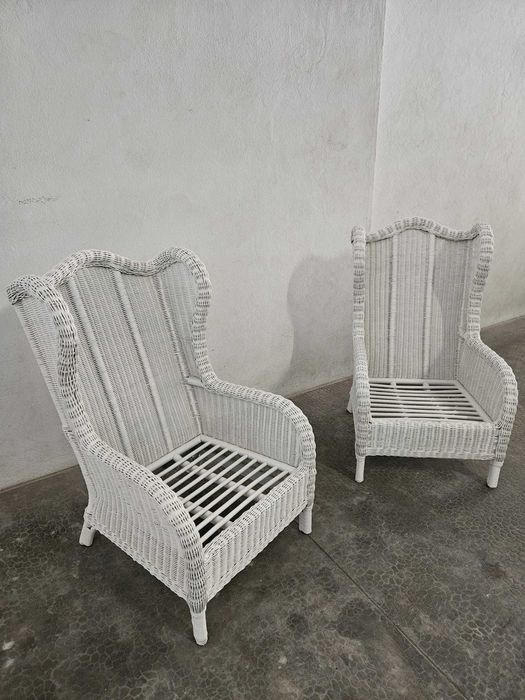 CADEIRÃO BRANCO LACADO