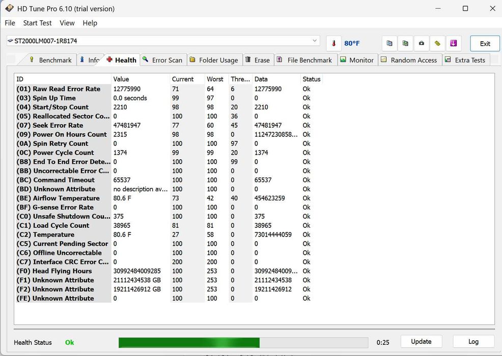 Dysk HDD Seagate 2,5" ST2000LM007 2TB