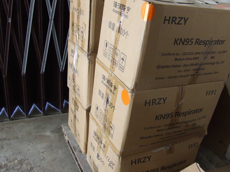 Mascaras Proteção KN95