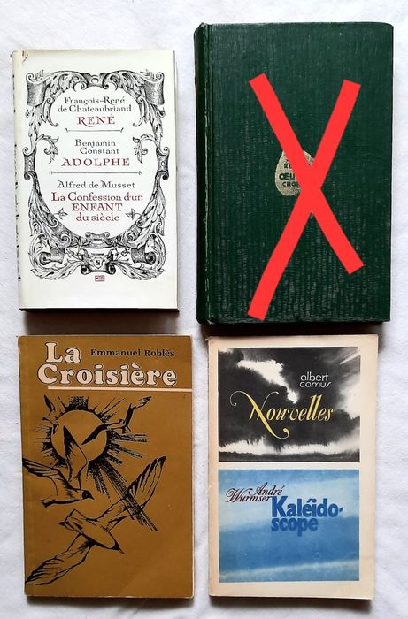 Книги на французском языке. Флобер, Мопассан и др.