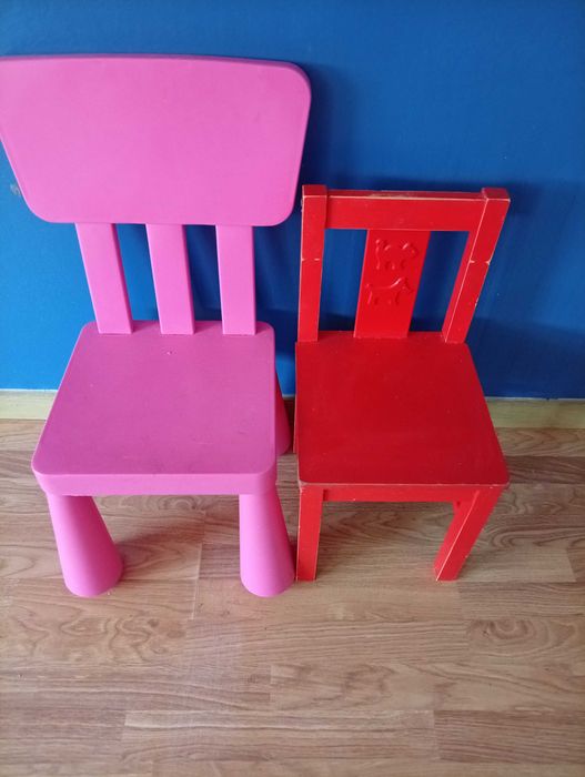 Cadeira crianças com mesa