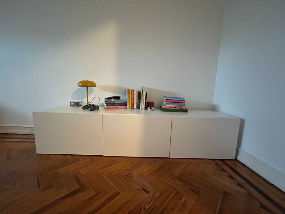 IKEA Besta, movel de TV, estante