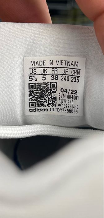 Кроссовки Adidas Oznova 38 Размер Белые
