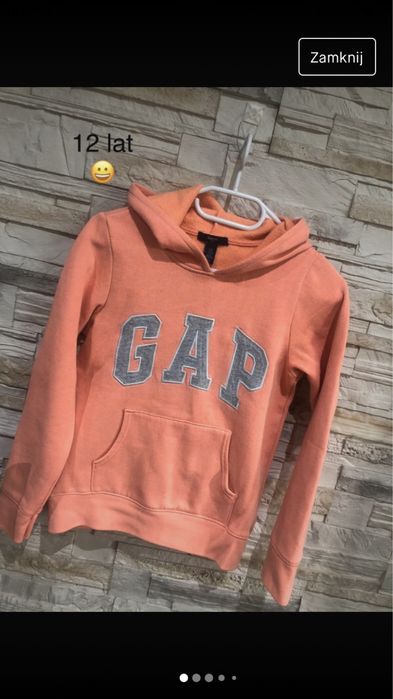 Bluza Gap  z kapturem 146-152 cm