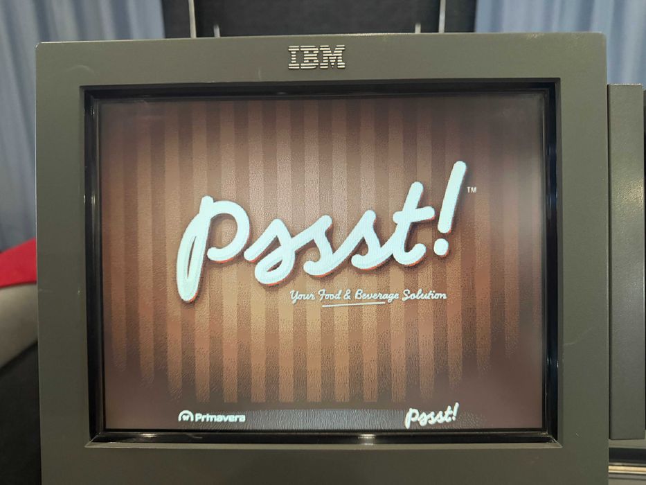 Sistema POS IBM + Pssst! Express — Completo