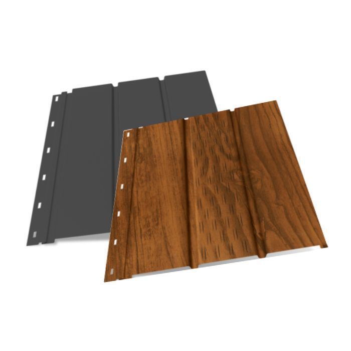 OD RĘKI! Podsufitka stalowa powlekana Podbitka dachowa grafit brąz