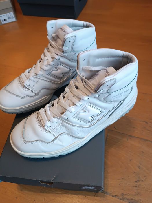 New Balance 650 (białe, skórzane)
Rozmiar: 46
Stan: noszone mało