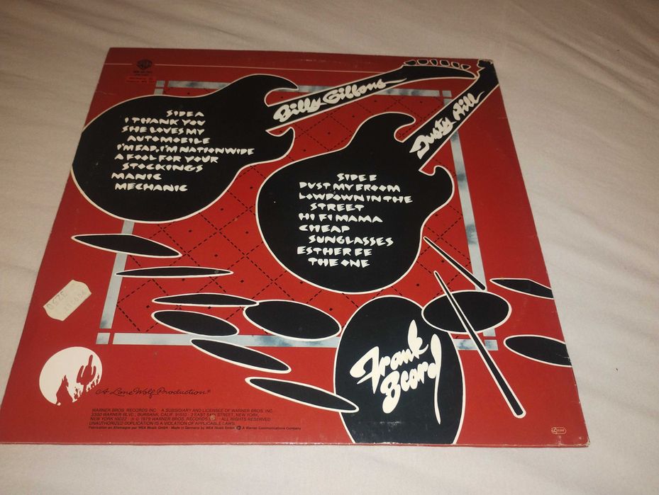 ZZ Top Deguello LP