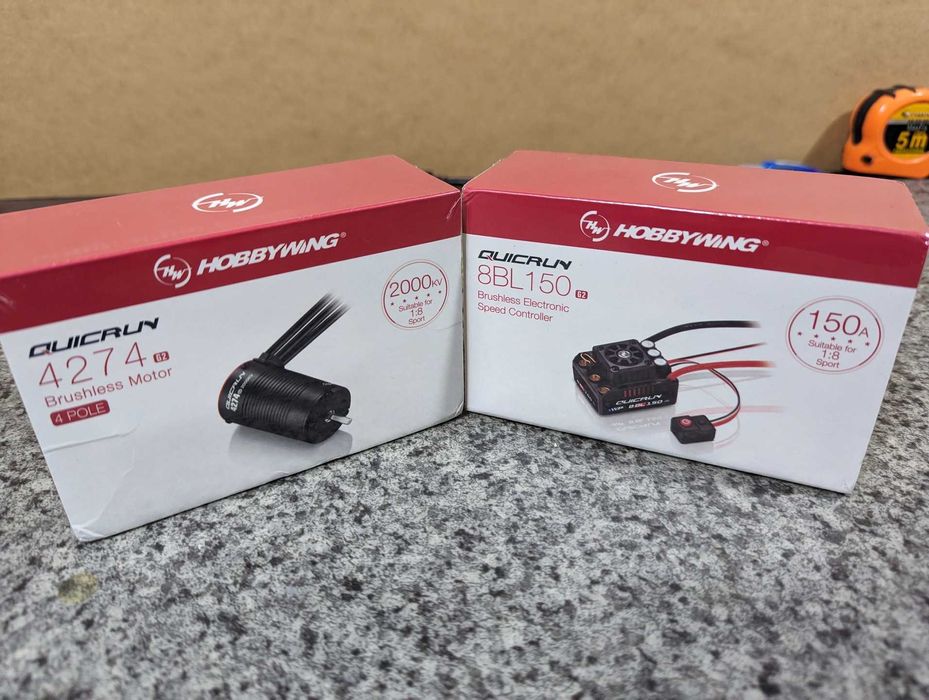 RC регулятор Hobbywing Brushless 4S 6S безколекторний 120А 150А мотор