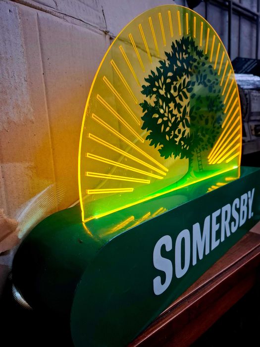 Letreiro iluminado Somersby