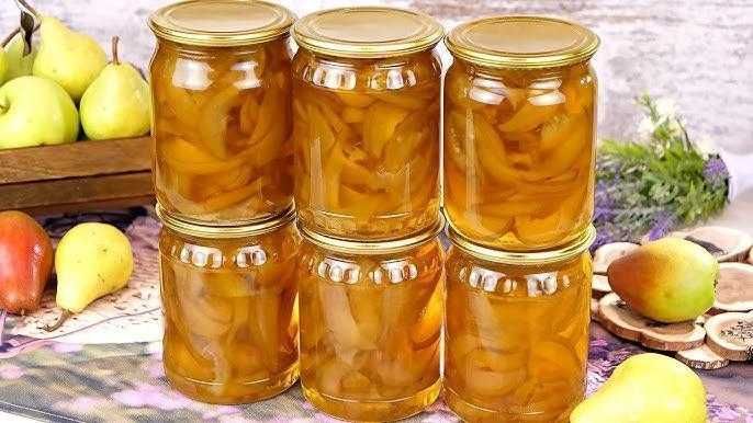 Домашнее грушевое варенье!
