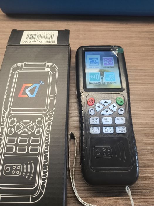 Inteligenty skaner iCopy x100 NFC WiFi domofon breloki karty
