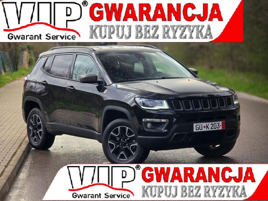 Jeep Compass TRAILHAWK_2019r_2,0D_170KM 4X4_Automat_Nawi_Skóry_Kamera_FULLL