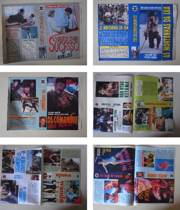 capas cassetes vhs vintage