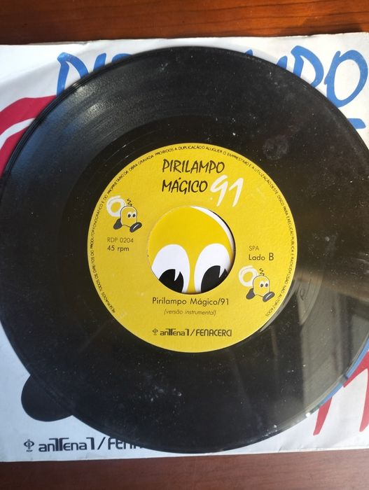 Antigo disco vinil Pirilampo Mágico 91
