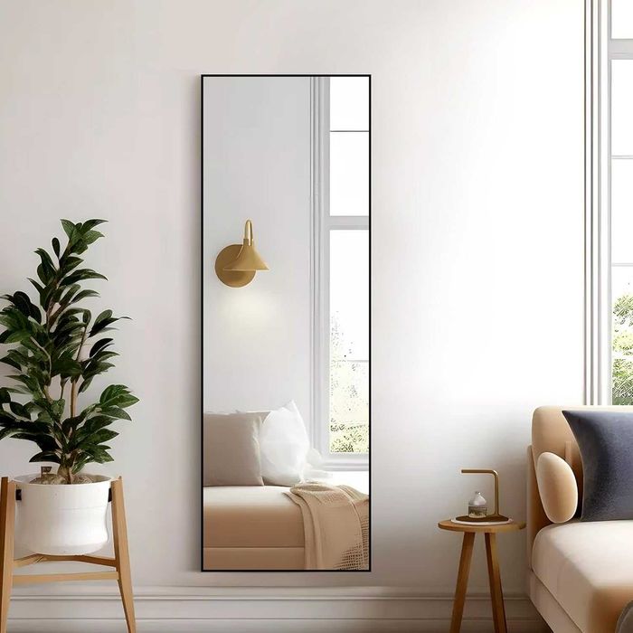Nowe stojące lustro / lusterko / 40x150CM / HORLIMER / czarne !R196!
