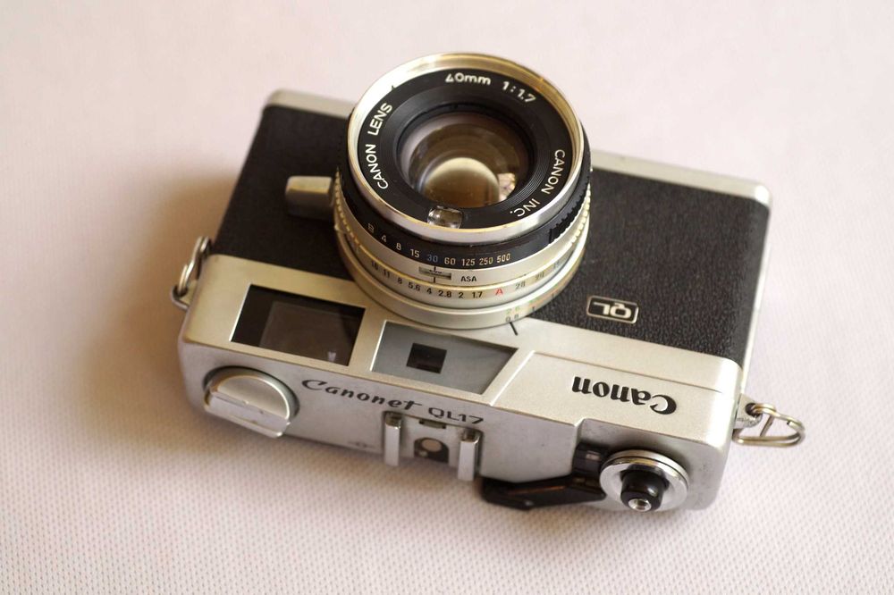Canonet QL17 + Canon 40mm f/1.7