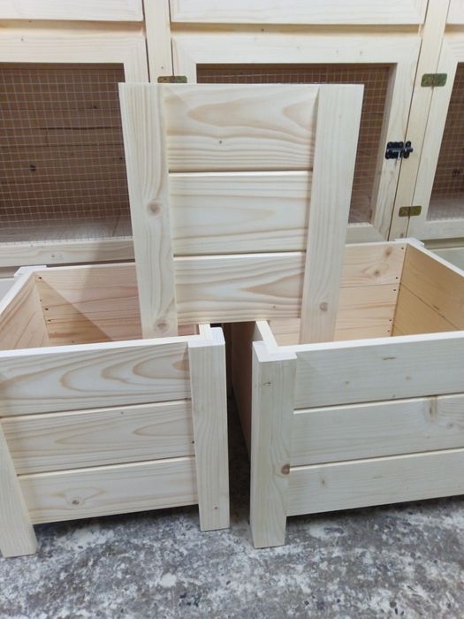 Donice, skrzynki drewniane