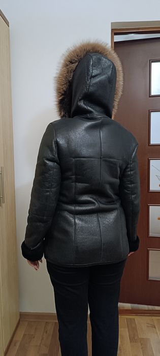 Жіноча дублянка шкіряна!