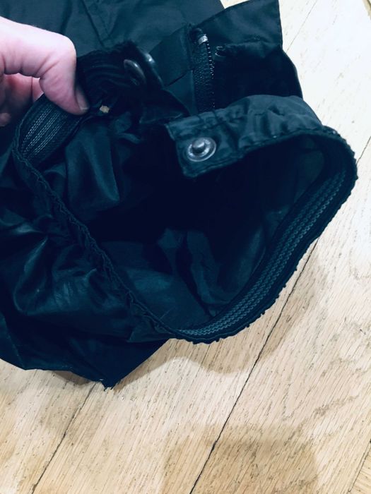 Cieple spodnie meskie zimowe czarne Crivit Thinsulate narty, snowboard