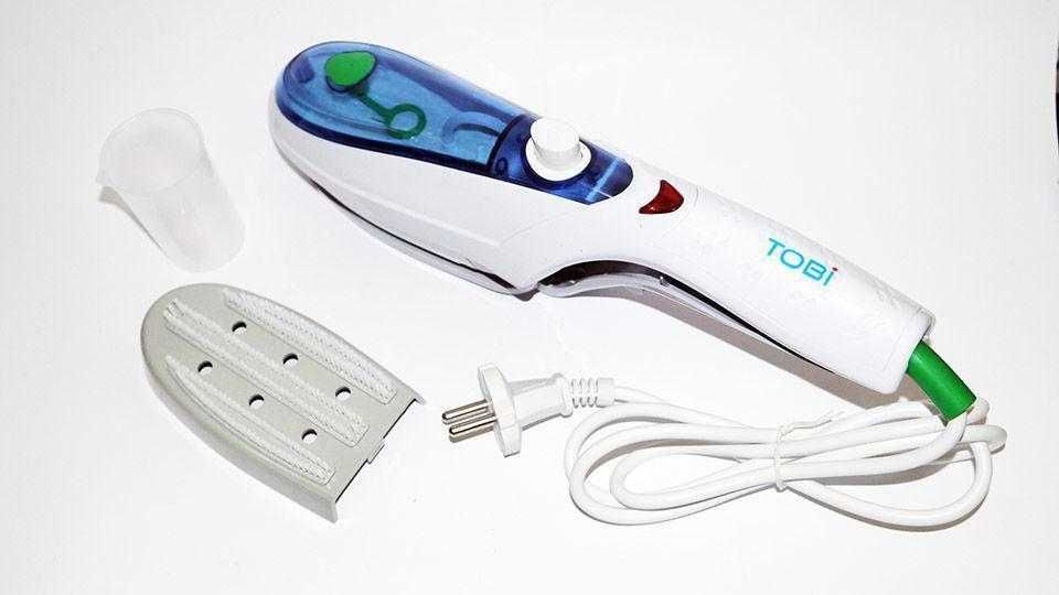 Ручний відпарювач для одягу TOBI Steam Brush, паровий праска, щітка-праска